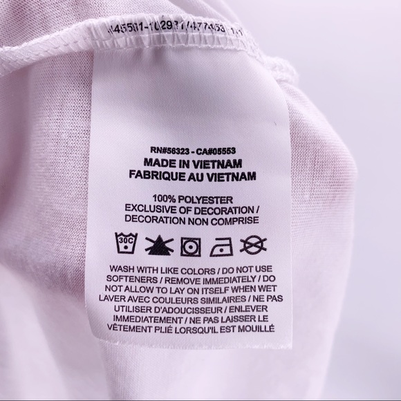 Nike Dri-Fit Peace Love Swoosh White Tank Top Size XS - Picture 10 of 11